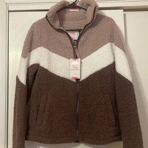 Brand new cute sherpa jacket